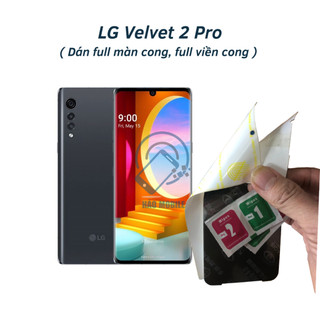 Dán ppf cho lg velvet 2 pro dán full màn cong