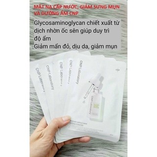 Mặt nạ cnp laboratory ampule mask 25ml mugener calming dưỡng ẩm , căng bóng, phục hồi da cao cấp