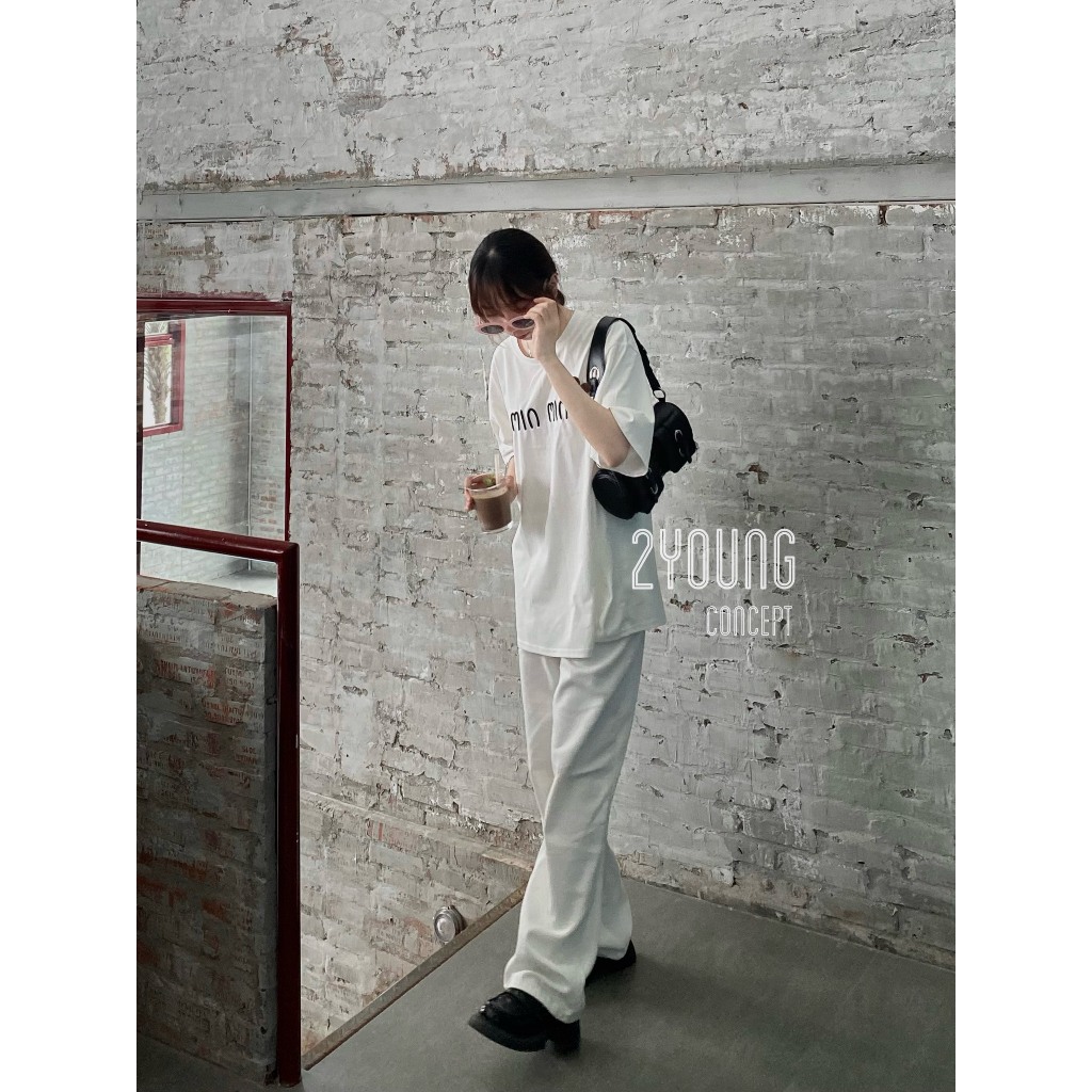 Quần jean dài trắng [2YOUNG] Q811 (ảnh thật)