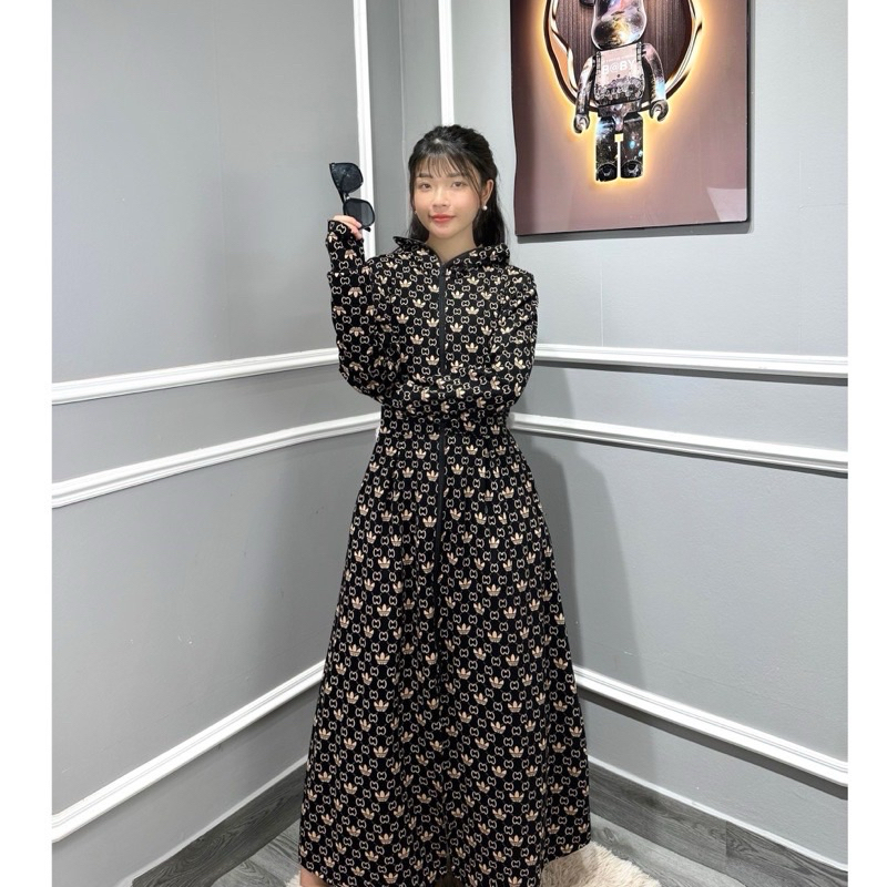 Áo chống nắng nữ toàn thân cao cấp dáng dài chùm, chất UMI lạnh dày dặn siêu thoáng mát co giãn chống tia UV