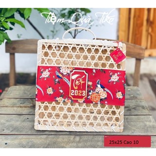 Hộp mây tre, hộp quà tết, hộp quà