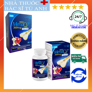 Thực phẩm hỗ trợ tăng chiều cao cho trẻ tiền dậy thì và dậy thì Midu MenaQ7 360