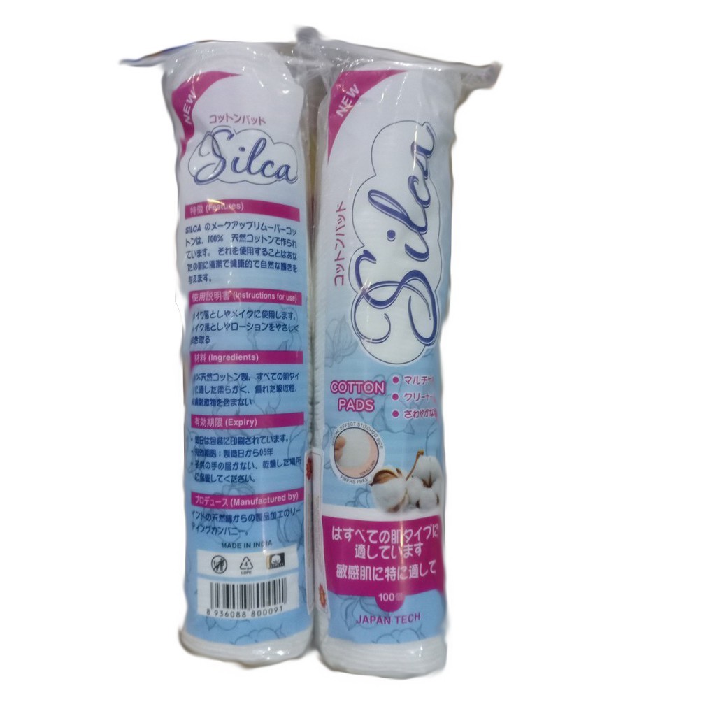 Bông Tẩy Trang Silca Nhật Bản Cotton Pads