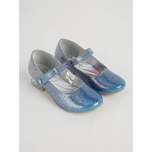 Giày búp bê cao gót phát sáng công chúa hồng/ xanh Elsa George form TO_hàng chính hãng UK