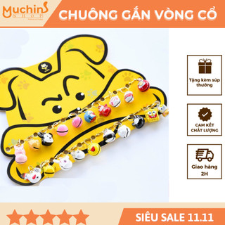 Chuông gắn vòng cổ thú cưng - Chuông hình thú dễ thương | Muchinshop