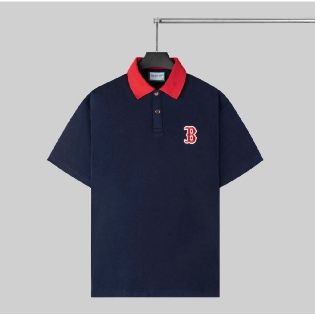 Áo Polo The Bad God Classic Navy - Áo Polo The Bad God Logo Thêu Chất Poly Hàng Đẹp Form Chuẩn Hottrend 2024