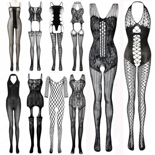 Bộ đồ ren lưới -  đồ cosplay bodysuit lưới B87A