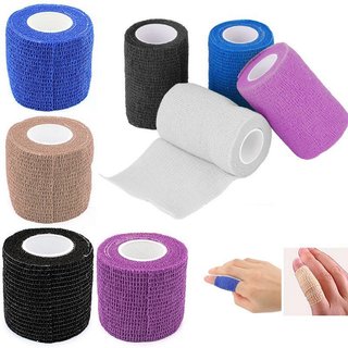  Băng Keo Cuộn 5cm x4,5m Thể Thao Băng Keo Cao Su Non Tự Dính Bảo Vệ Cổ Chân Băng Tay Đầu Gối 