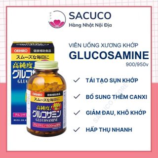 Viên uống xương khớp Glucosamine Orihiro, viên bổ xương khớp Glucosamin Orihiro Nhật Bản