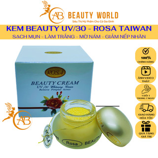 Kem ROSA UV/30 Beauty Cream 15g - Dưỡng Trắng - Ngừa Lão Hóa - Xóa Nếp Nhăn - Giảm Mụn - Giảm Thâm Sau Mụn
