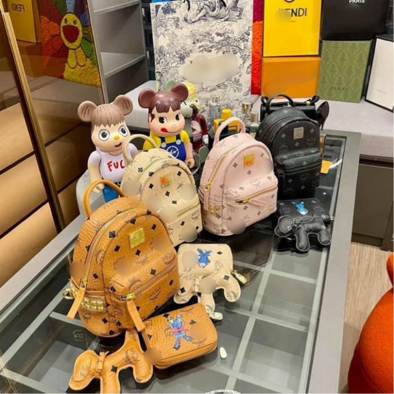 Balo M kèm cún và ví size 19 có hộp