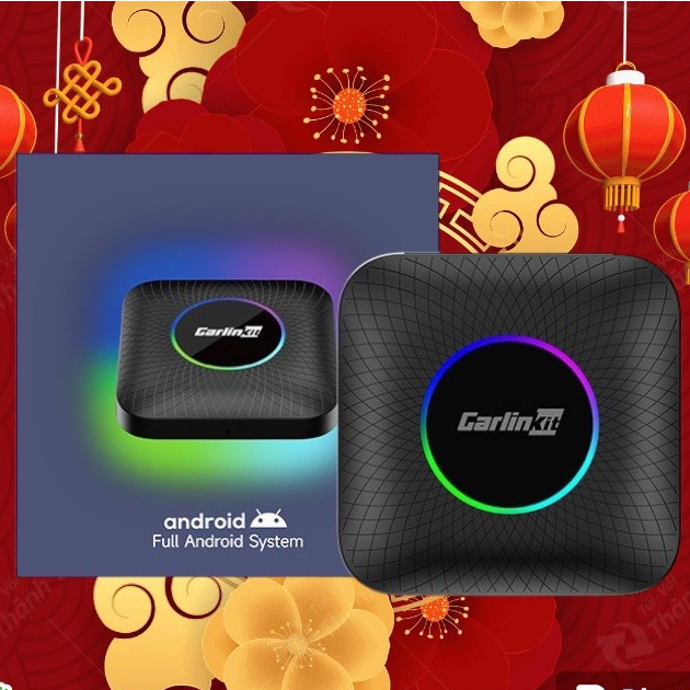 Android Box Carlinkit mới 2024 Tbox Ambient Led Qualcomm 6225, RAM 4/8GB, ROM 64/128GB