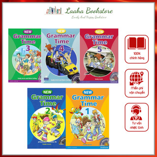 New Grammar Time in màu đẹp khổ A4 tặng file nghe