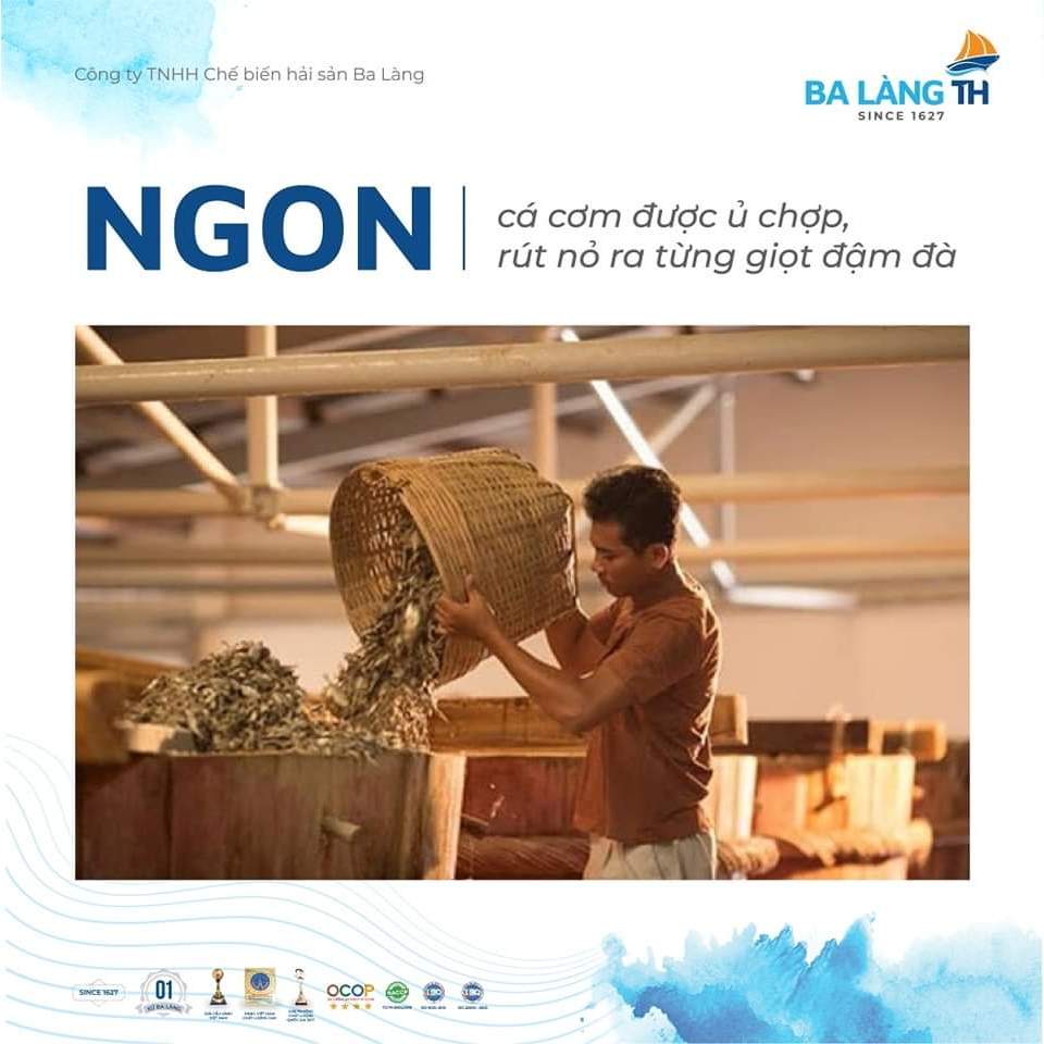 Nước Mắm Cá Cơm Ba Làng TH 800ml