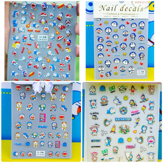 Sticker nail dán móng Doraemon Doremon