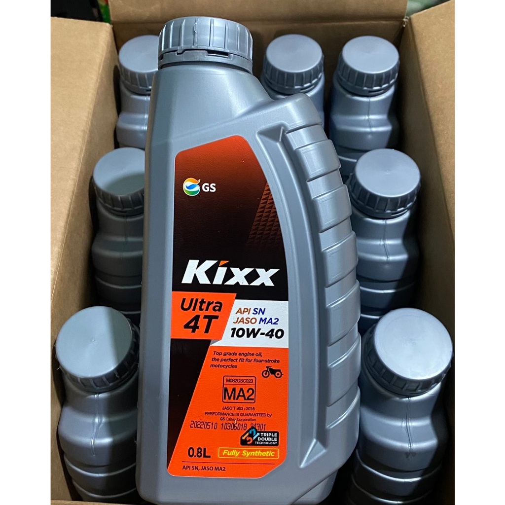800ml Nhớt xe số tổng hợp toàn phần Kixx Ultra 4T Fully Synthetic 10w40