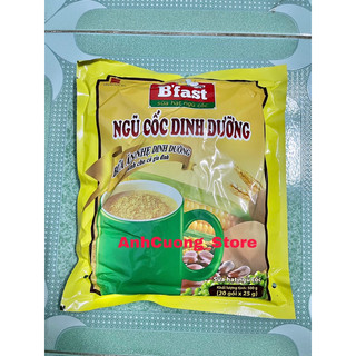 Bột ngũ cốc dinh dưỡng B'fast vincafe bịch 20 gói x 25g