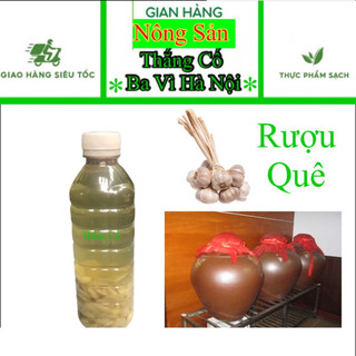 Rượu tỏi ta ba vì 500ml ngâm 1 năm