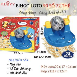 [Nhiều Mẫu] Đồ chơi TẾT - Lô Tô Loto Bingo NEO  Nhiều thẻ  Nhất 72 Thẻ ⚡ BH 30 Ngày ⚡ 7 90 số thẻ- Bao dzui