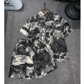 Bộ Ngủ Pijama Cộc Tay Chất Lụa Cực Mát