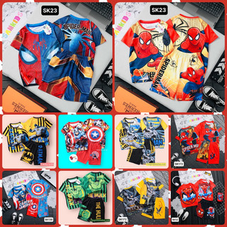 ❤ THANH LY SIZE 3/11-13kg ❤BỘ SIÊU NHÂN THUN LẠNH 3D samkids