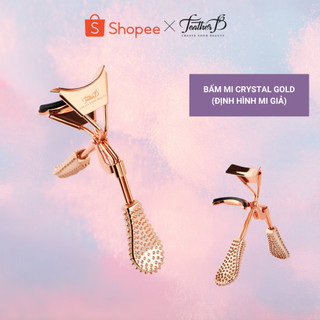 Kẹp bấm mi feather b định hình mi giả - giúp mi giả siêu cong - crystal gold