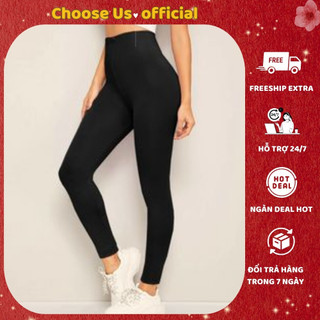 Quần legging dài lót lông siêu ấm, cạp cao gen bụng nâng mông chất liệu umi cao cấp hàng loại 1 Choose Us