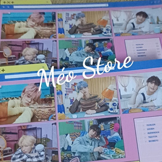 [Méo Store] Có sẵn quà pre TXT Synnara Blue Hour POB postcard hàng chính hãng