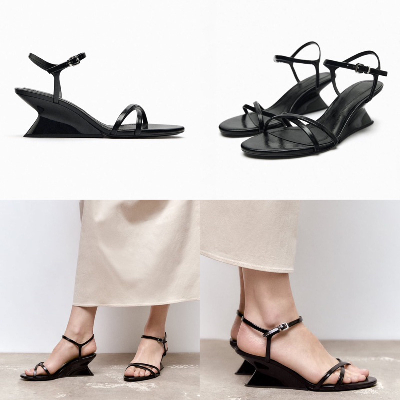 (Chính hãng) Guốc Zara đen săn sale có sẵn size 36