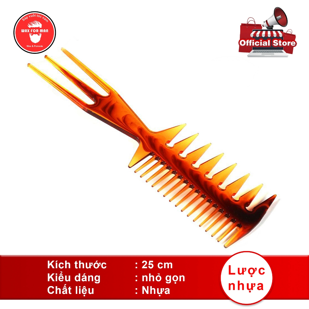Lược Trifecta màu hổ phách