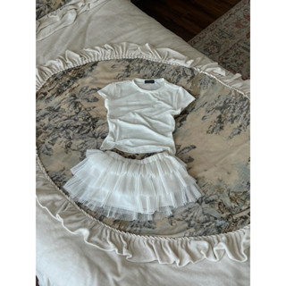  ALCOHOLIDAY - Chân váy xoè ngắn tầng xếp ly  có quần bảo hộ  BAMBI SKIRT 