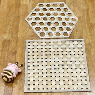 Phên tre, vỉ tre, tấm tre đan trang trí, decor Tết