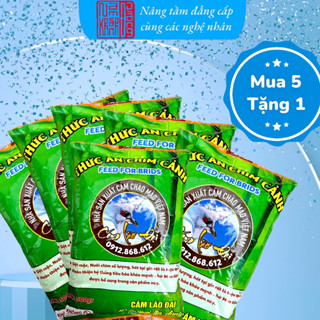 5 gói tặng 1 gói cám tổng hợp lão đại - cám bao xanh lão đại - thức ăn chim cảnh