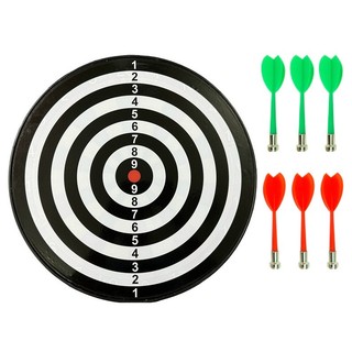 Bảng phi tiêu nam châm cứng, nguyên miếng siêu hít 17 inches (đường kính 41cm) bản cover độc đáo