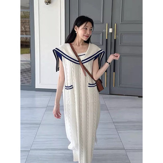 VÁY LEN MIDI CỔ VIỀN HÀN QUỐC