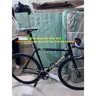 Hàng có sẵn fixed gear tsunami snm100 vành 40mm full legend