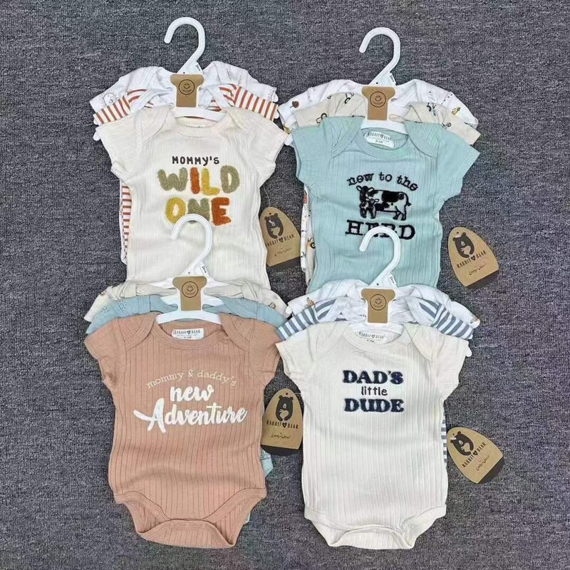 Set 3 body chip bé sơ sinh/bé trai/bé gái
