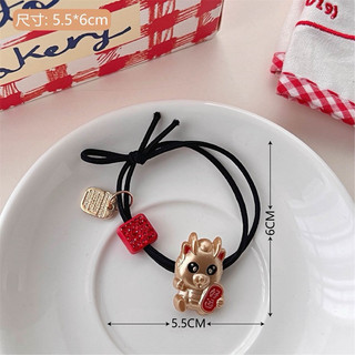 Chun Cột Tóc, Dây Cột Tóc Charm Rồng Cute Tết 2024