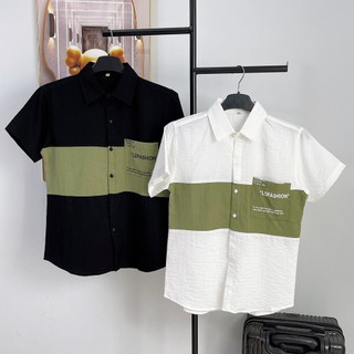 Áo Sơ Mi Nam Vãi Đũi Tay Ngắn, Phong Cách Công Sở Lịch Sự 🔔Hàng Shop🔔