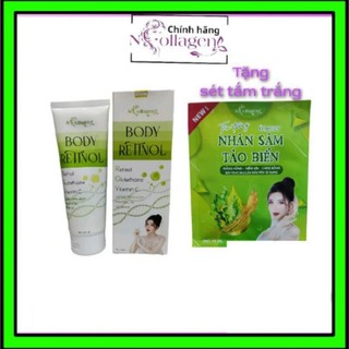 Kem body ritinol ncollagen dưỡng trắng da