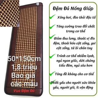 Thảm đá nhiệt nóng hàn quốc đá hoàng thổ, ngọc bích, germanium giảm đau xương khớp, chăm sóc sức khỏe