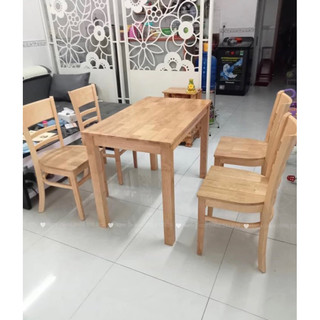 Bàn gỗ cao su, bàn làm việc, bàn ăn cơm