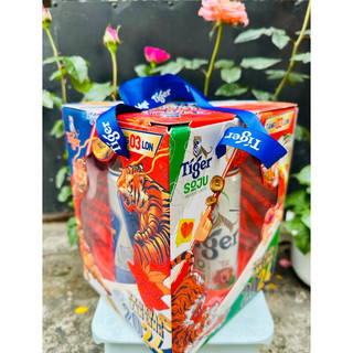 Bia Tiger hộp quà Tết