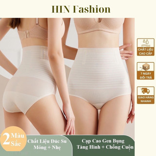 Quần Lót Gen Nịt Bụng Nữ DUDIA 2 Thanh Chống Cuộn Su Đúc Giúp Eo Thon Gọn 