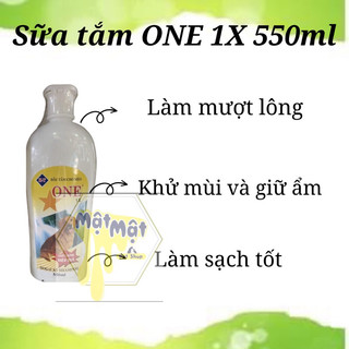Sữa tắm cho chó mèo one 1x 550ml