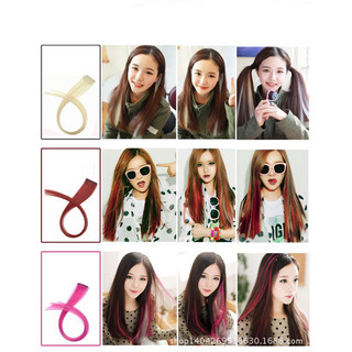 🌷 số lượng lớn 🌷 sợi tóc giả nhiều màu giá tổt