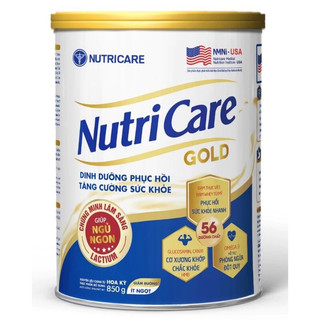 Sữa bột dinh dưỡng Nutricare gold 850g
