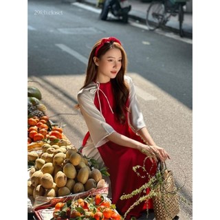 Áo dài bigsize đỏ hồng và quần dài