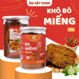 Khô bò miếng gia hưng - hủ pet 200g