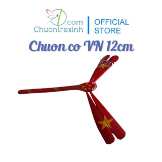 Chuồn chuồn tre cờ Việt Nam 12cm Chuồn tre xinh shop quà lưu niệm
